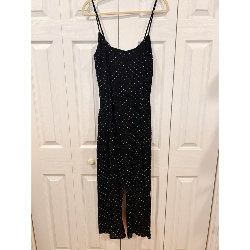 Lulus Charming Ways Black and White Polka Dot Culotte Jumpsuit - Picture 6 of 11